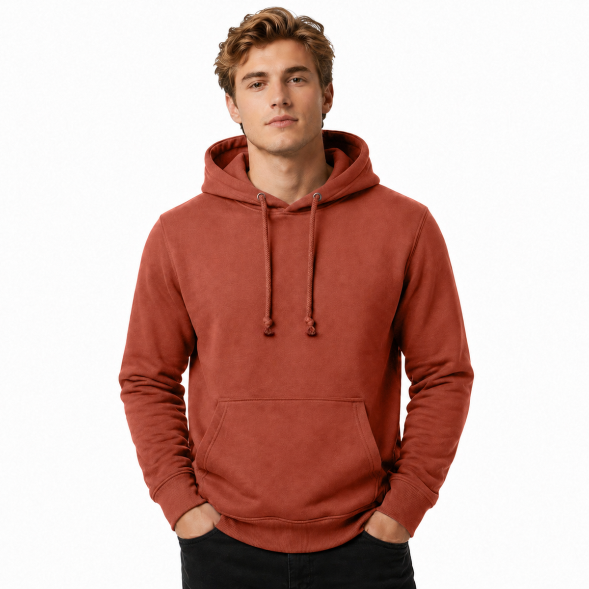 Men's Plain Hoodie | Casual Hoodie Jumper | Regular Fit