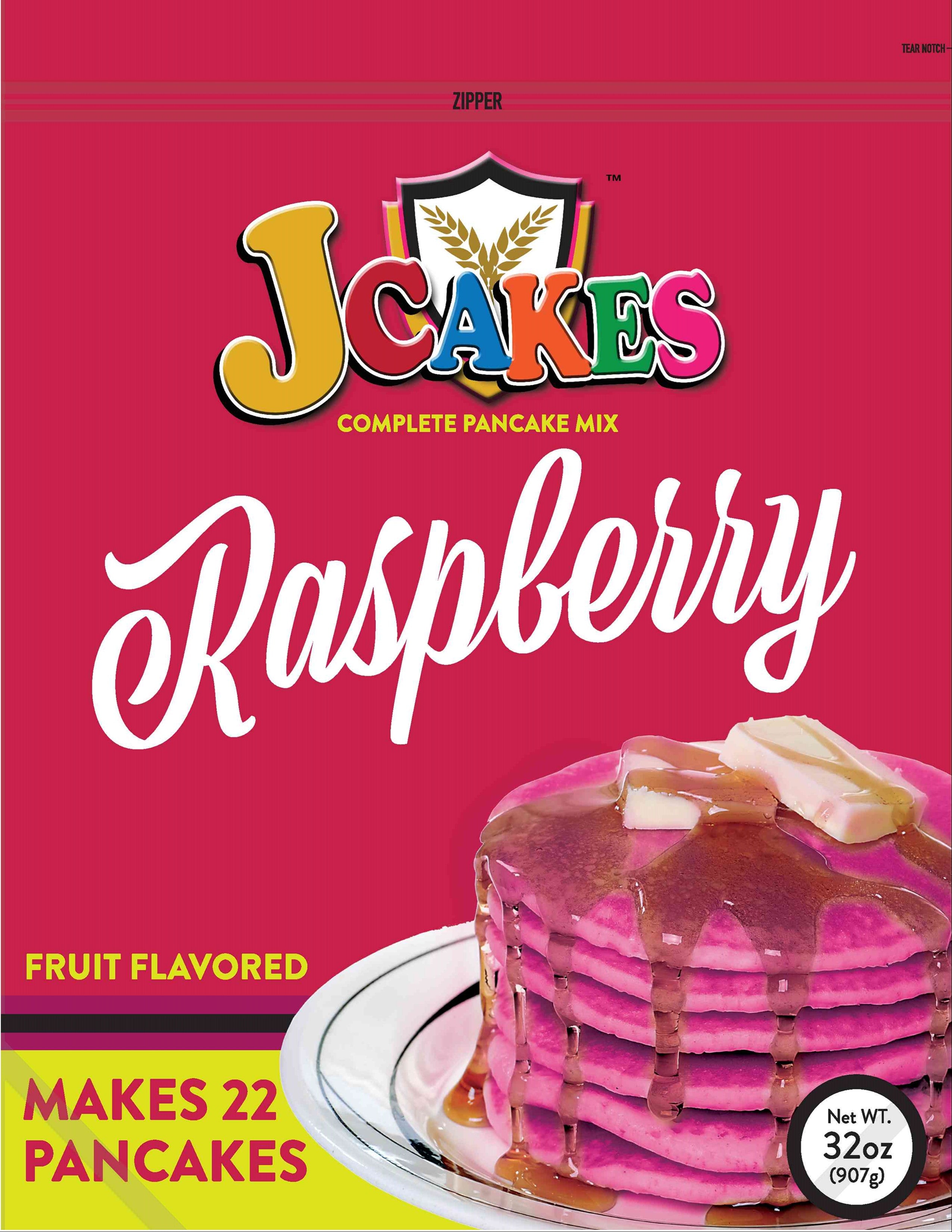 Raspberry J Cakes Pancake Mix – Cakehouse Arts